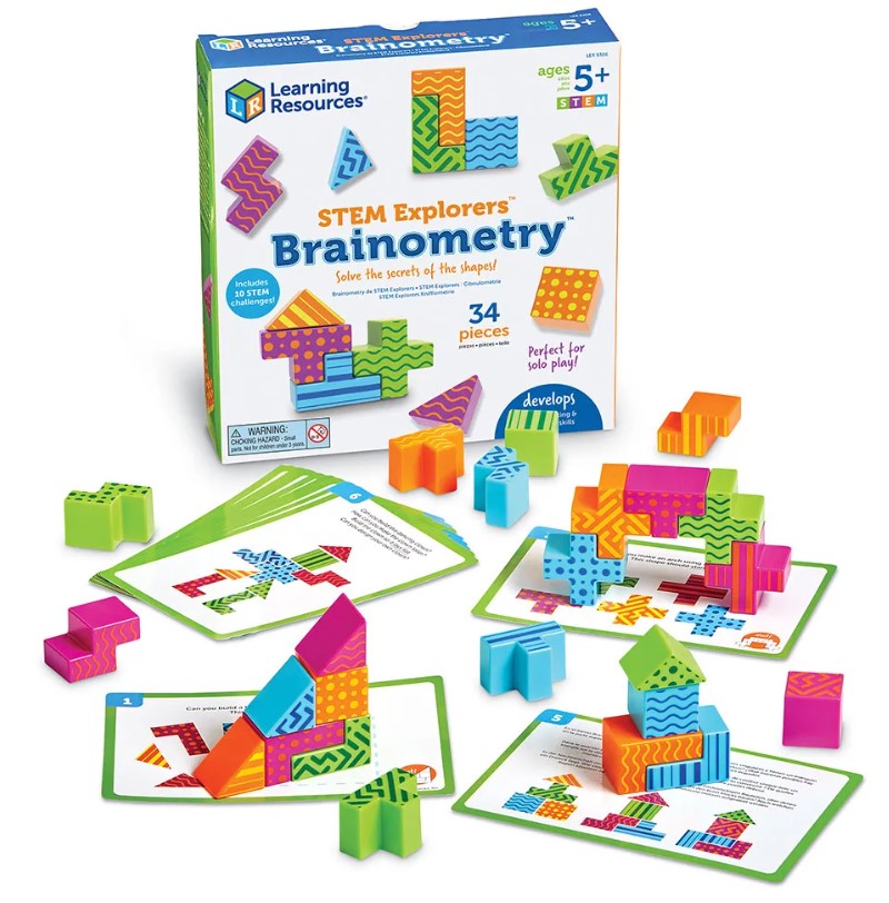 STEM Explorers Brainometry Shape Stacking - Image 1